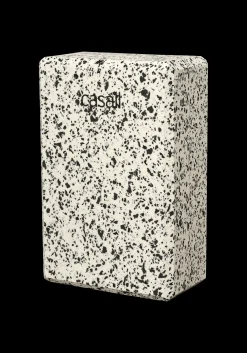 Yoga Block Recycled Blend - Light Sand/Black