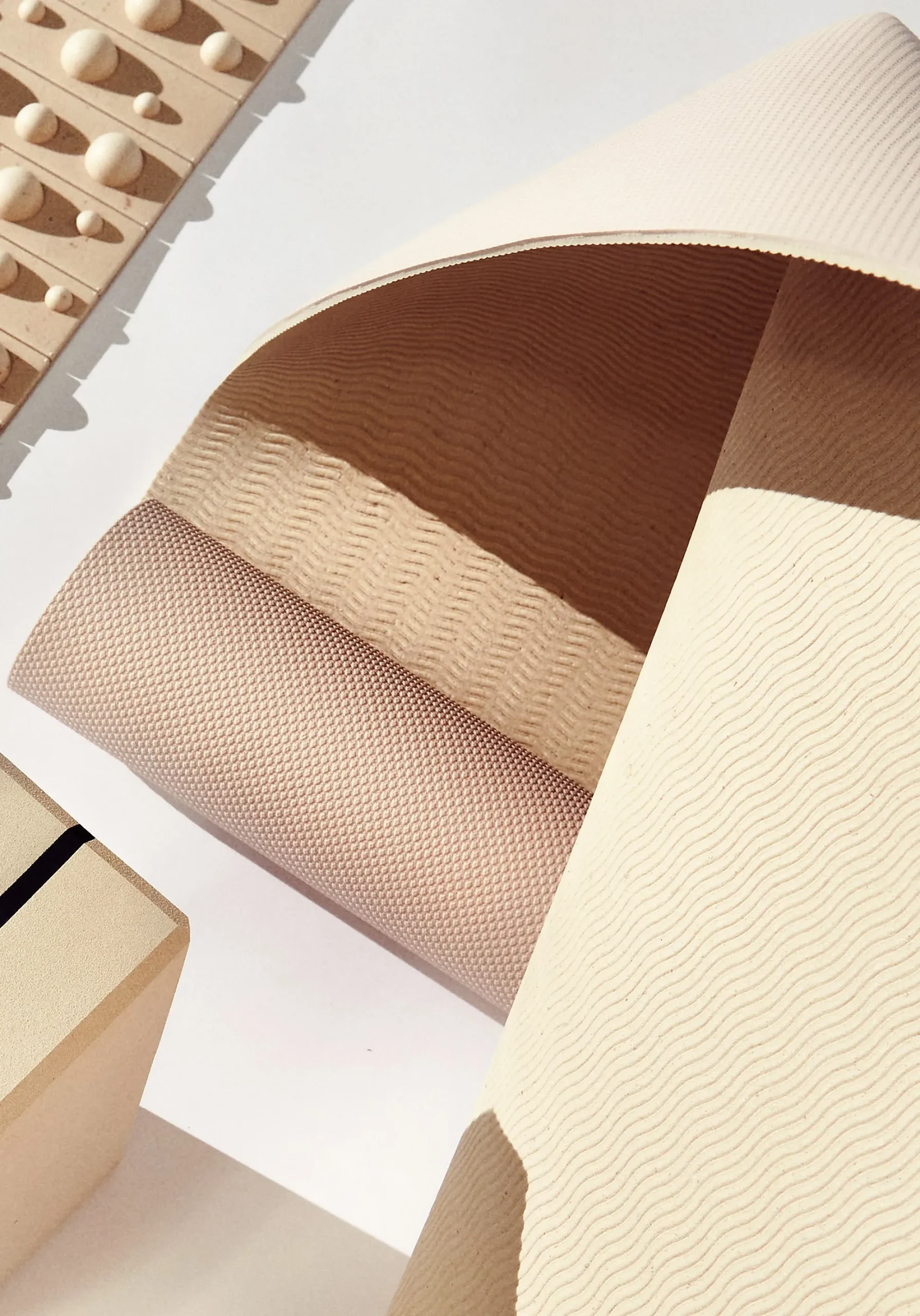 Yoga Mat Bamboo 4mm - Natural
