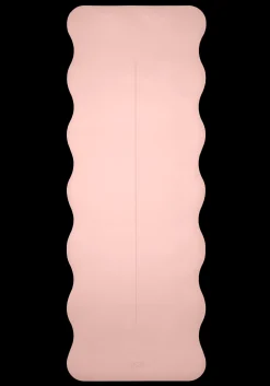 Yoga Mat Grip&Cushion III Scallop 5mm - Light Pink