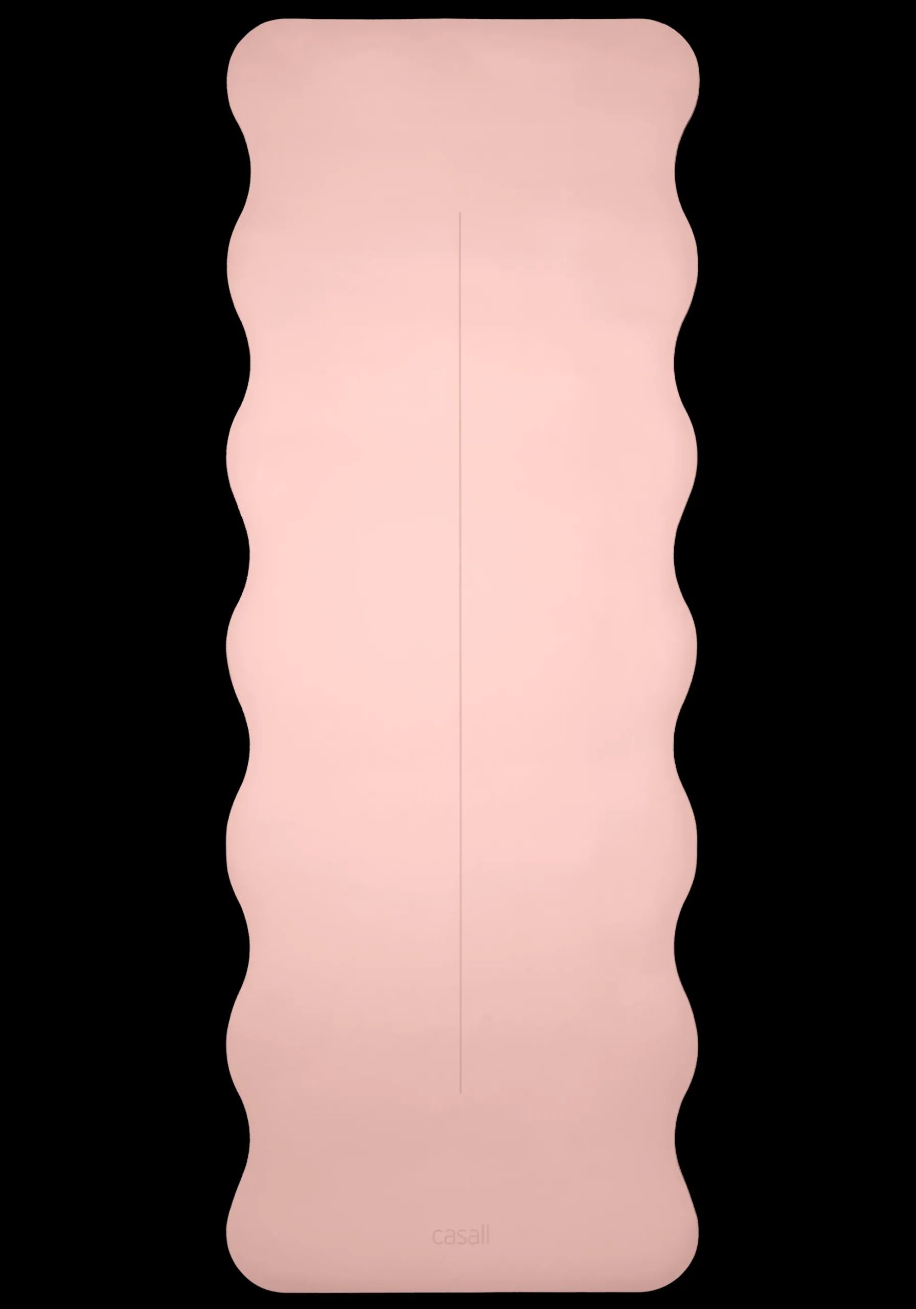 Yoga Mat Grip&Cushion III Scallop 5mm - Light Pink