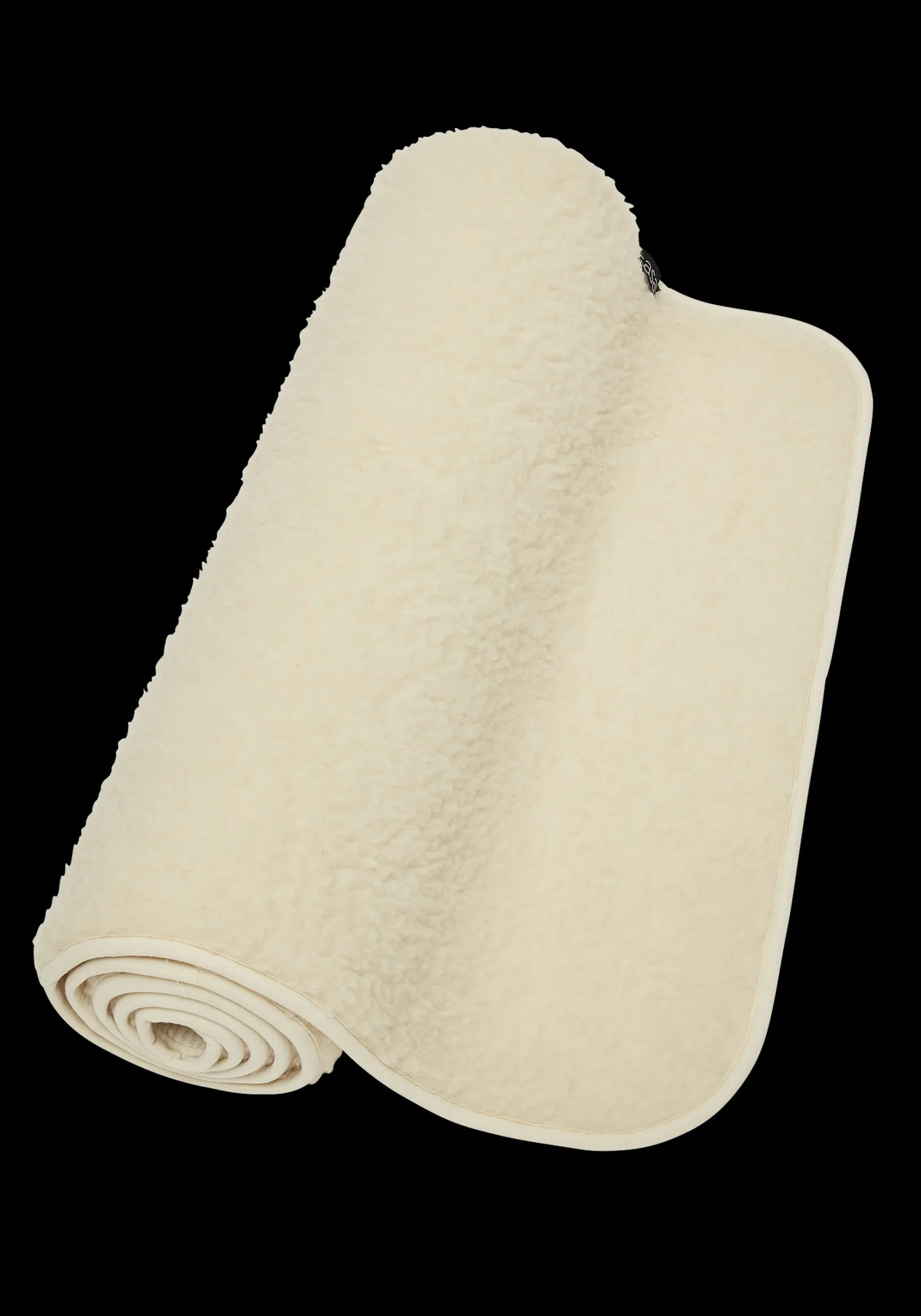 Yoga Mat Natural Wool 200x75cm - Natural