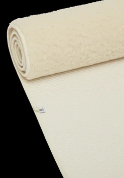 Yoga Mat Natural Wool 200x75cm - Natural