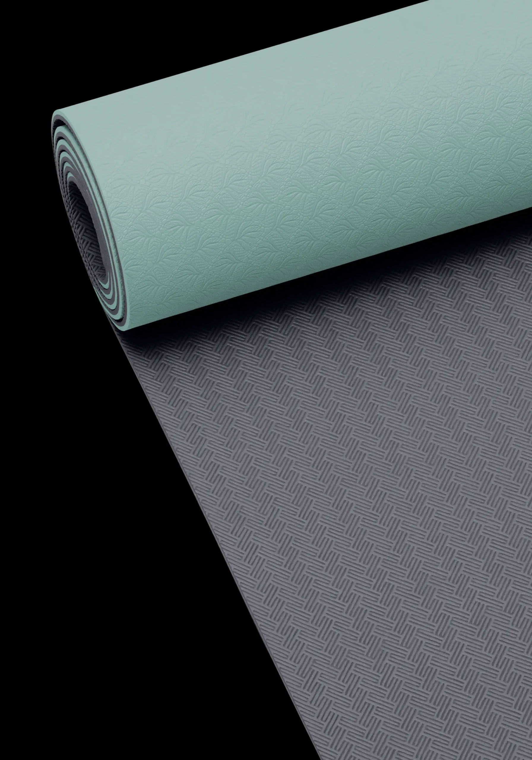 Yoga Mat Position 4mm - Mellow Mint/Dark Slate