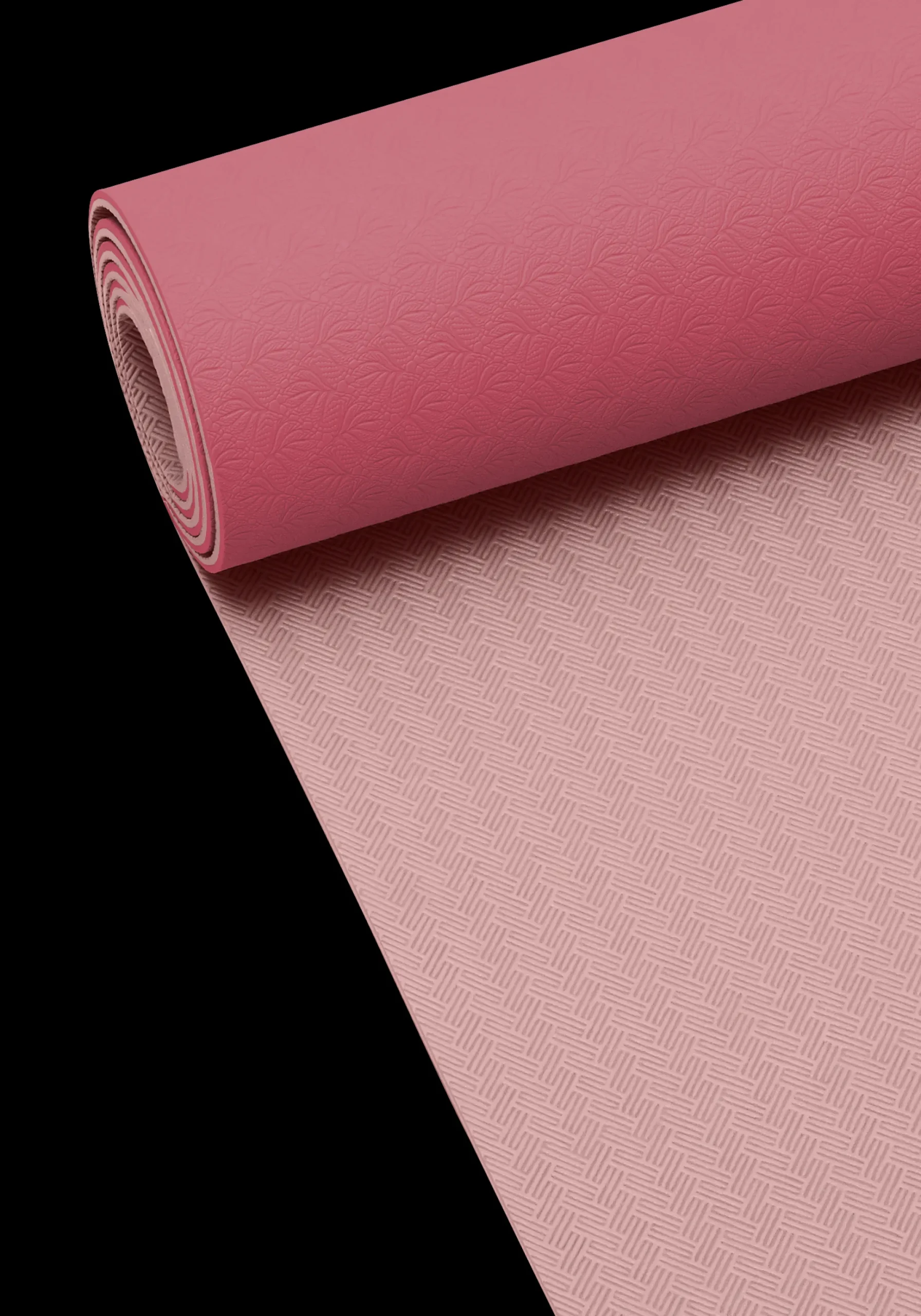 Yoga Mat Position 4mm - Mineral Pink