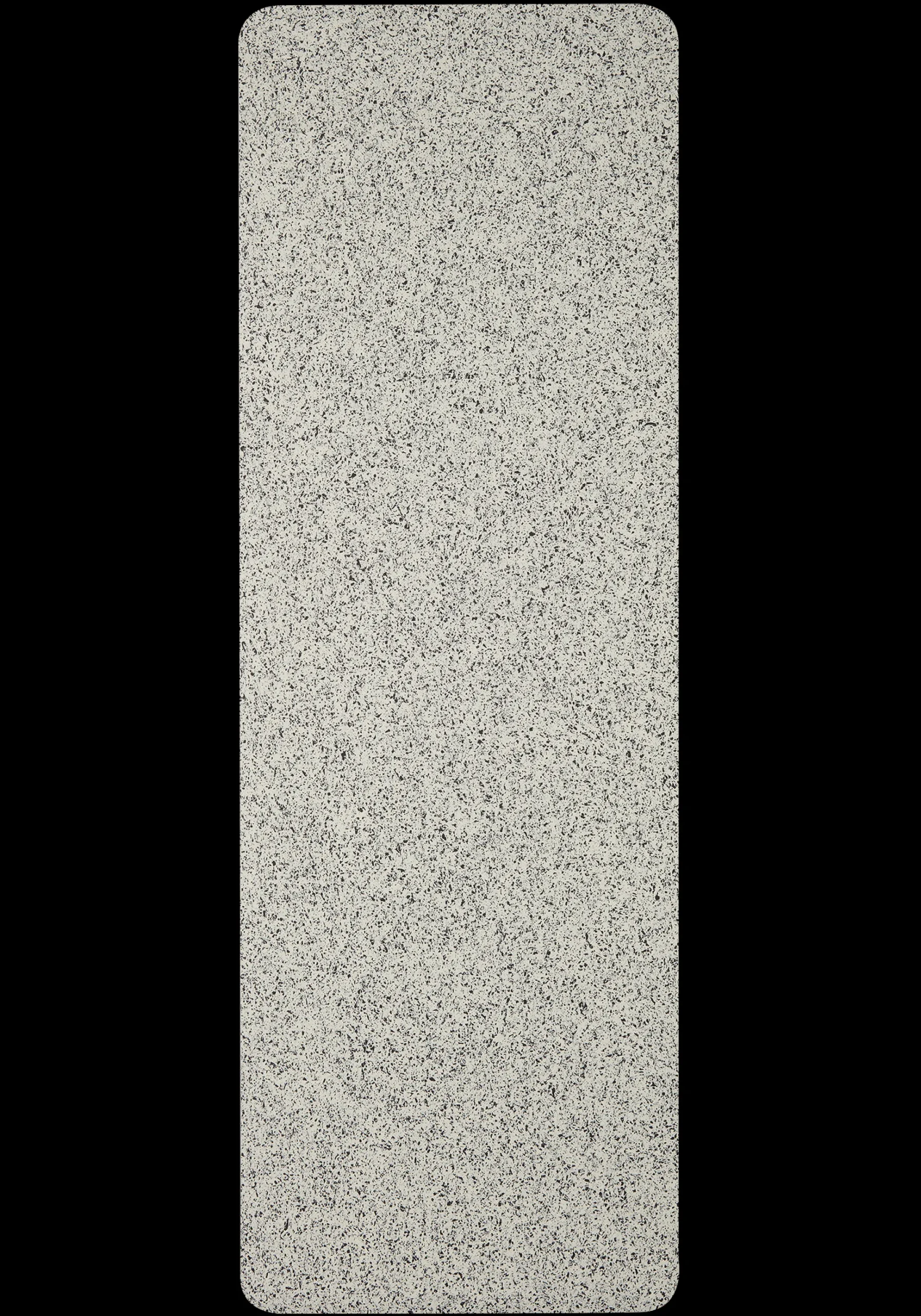 Yoga Mat Recycled Blend Lightweight 4mm - Light Sand/Black